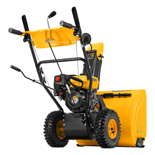 Бензиновая снегоуборочная машина SBM 610, 212 cc, ручной старт, фара Denzel в Казани