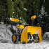 Бензиновая снегоуборочная машина SBM 610, 212 cc, ручной старт, фара Denzel в Казани