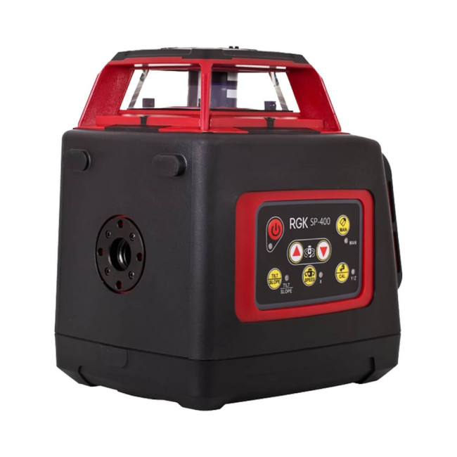 Комплект: ротационный нивелир RGK SP-400 + штатив RGK SH-170 рейка RGK LR-2 в Казани