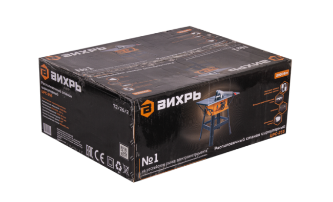 Станок распиловочный циркулярный Вихрь ЦРС-255 в Казани Станок распиловочный циркулярный Вихрь ЦРС-255 в Казани