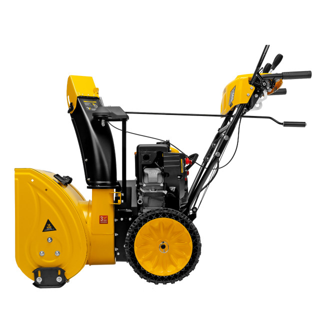 Бензиновая снегоуборочная машина SBM 610S PRO, 212 cc, электростартер, фара, обогрев Denzel в Казани