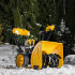 Бензиновая снегоуборочная машина SBM 610S PRO, 212 cc, электростартер, фара, обогрев Denzel в Казани