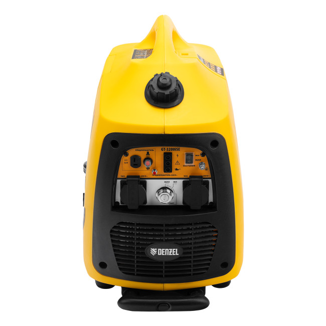 Генератор инверторный GT-3200iSE, 3.2 кВт, 230 В, бак 6 л, закрытый корпус, электростартер Denzel в Казани
