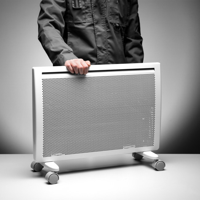 Конвектор гибридный электрический HybridX-1500, ИК нагреватель, цифровой термостат Denzel в Казани