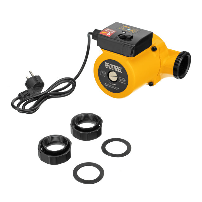 Циркуляционный насос CP32-8, напор 8 м, 160 л/мин, 1 м кабель, монт. длина 180 мм Denzel в Казани