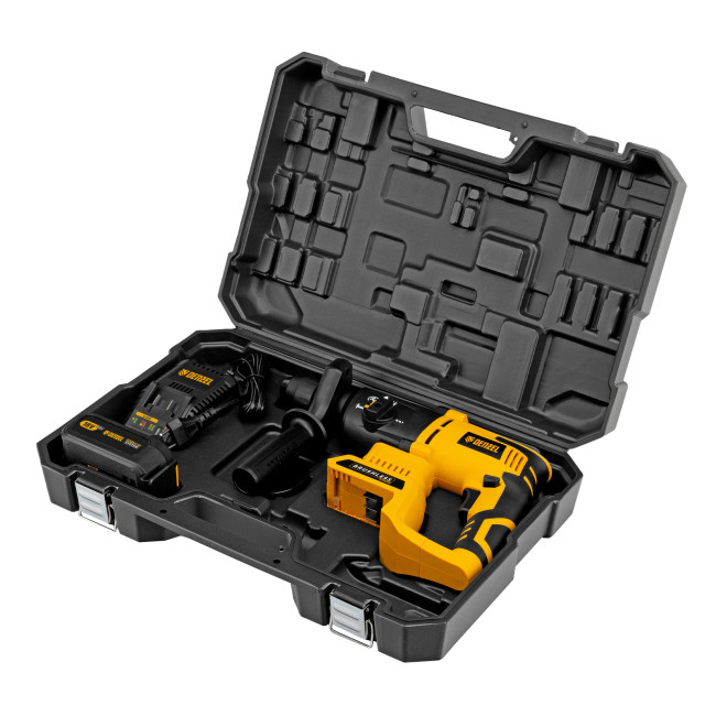 Перфоратор аккумуляторный BLRH-IB-26 Li-Ion, 18 В Denzel в Казани Перфоратор аккумуляторный BLRH-IB-26 Li-Ion, 18 В Denzel в Казани