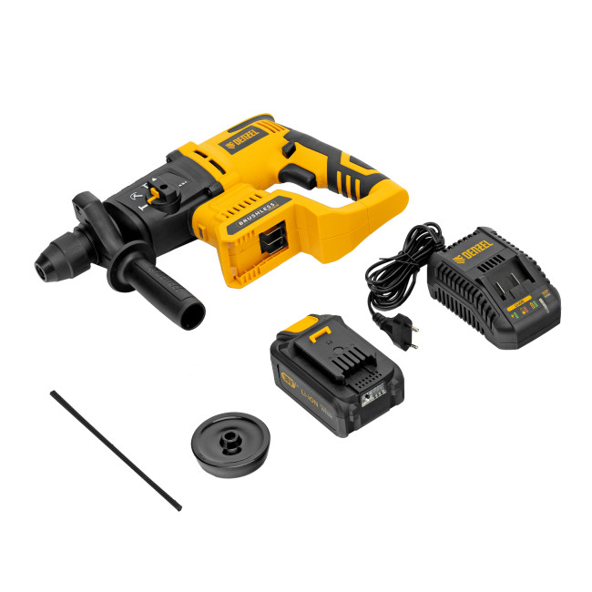 Перфоратор аккумуляторный BLRH-IB-26 Li-Ion, 18 В Denzel в Казани Перфоратор аккумуляторный BLRH-IB-26 Li-Ion, 18 В Denzel в Казани