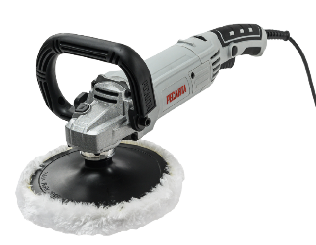 Полировальная машина (углошлифовальная) Ресанта УШМ-180/1500П в Казани Полировальная машина (углошлифовальная) Ресанта УШМ-180/1500П в Казани