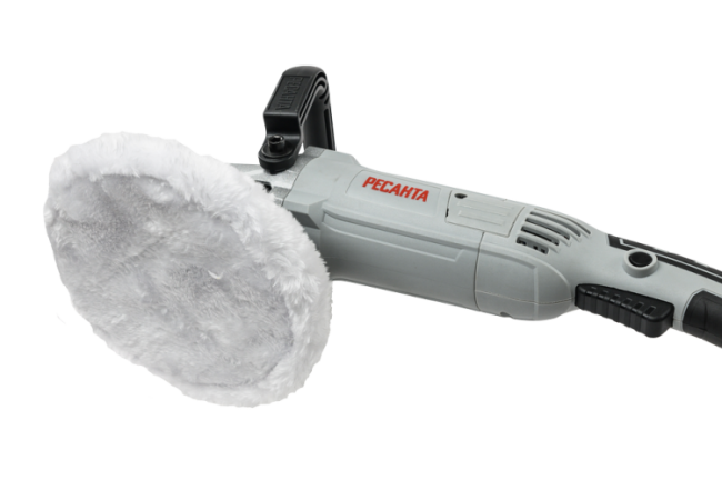 Полировальная машина (углошлифовальная) Ресанта УШМ-180/1500П в Казани Полировальная машина (углошлифовальная) Ресанта УШМ-180/1500П в Казани