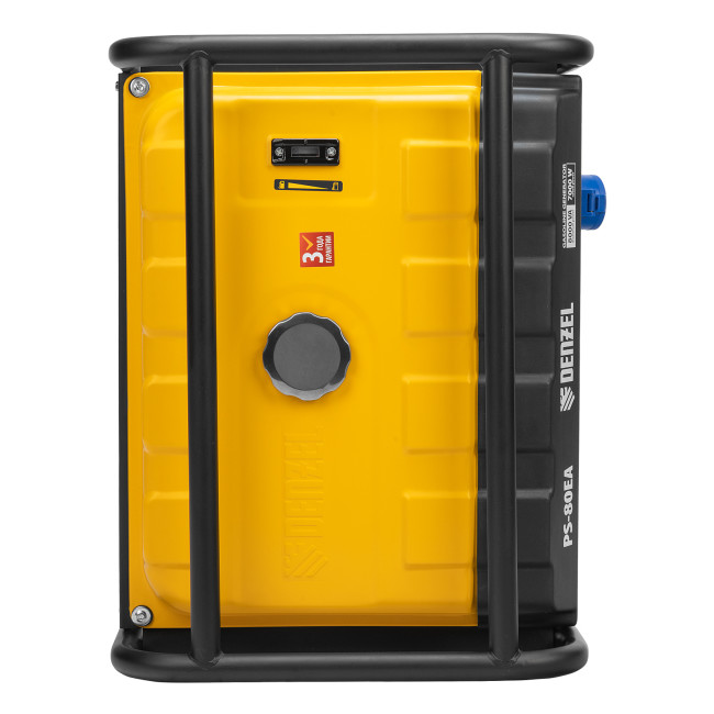 Генератор бензиновый PS 80 EA, 8.0 кВт, 230 В, 25 л, коннектор автоматики, электростартер Denzel в Казани