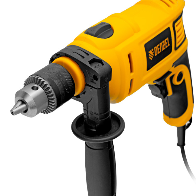Дрель ударная ID-750, 750 Вт, 0-3000 об/мин, 48000 уд/мин Denzel в Казани