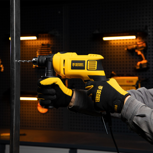 Дрель ударная ID-750, 750 Вт, 0-3000 об/мин, 48000 уд/мин Denzel в Казани