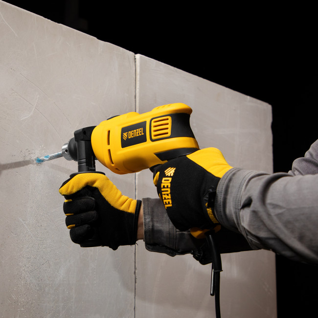 Дрель ударная ID-750, 750 Вт, 0-3000 об/мин, 48000 уд/мин Denzel в Казани