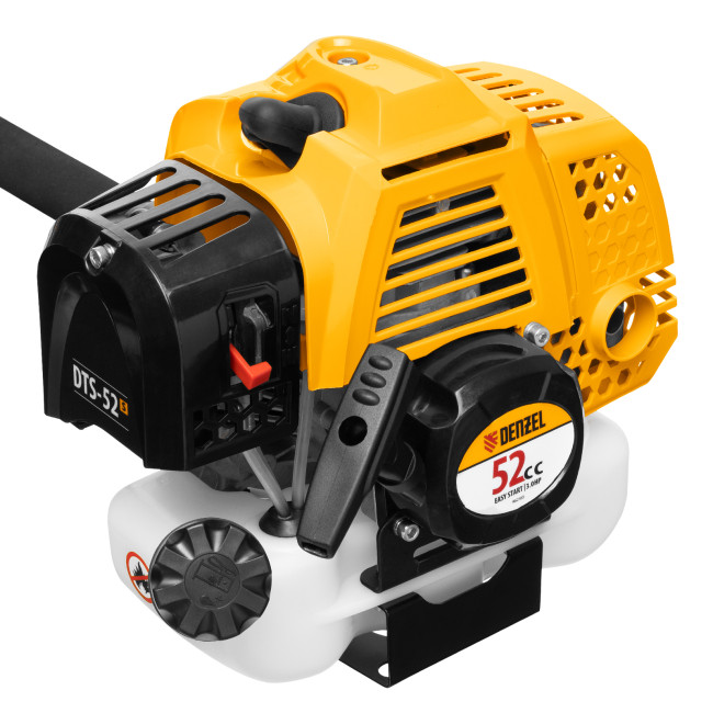 Триммер бензиновый DTS-52S, 52 см3, разъемная штанга, состоит из 2 частей Denzel в Казани
