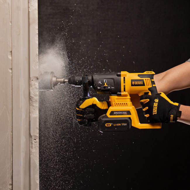 Перфоратор аккумуляторный BLRH-IB-26-0 Li-Ion, 18 В Denzel в Казани