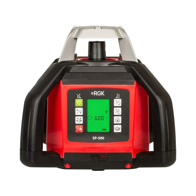 Комплект: ротационный нивелир RGK SP-500 + штатив RGK SH-170 рейка RGK LR-2 в Казани