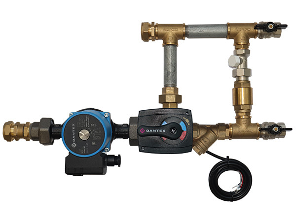 Смесительные узлы для водяных калориферов с байпасом и без гибких подводок в Казани Смесительные узлы для водяных калориферов с байпасом и без гибких подводок в Казани