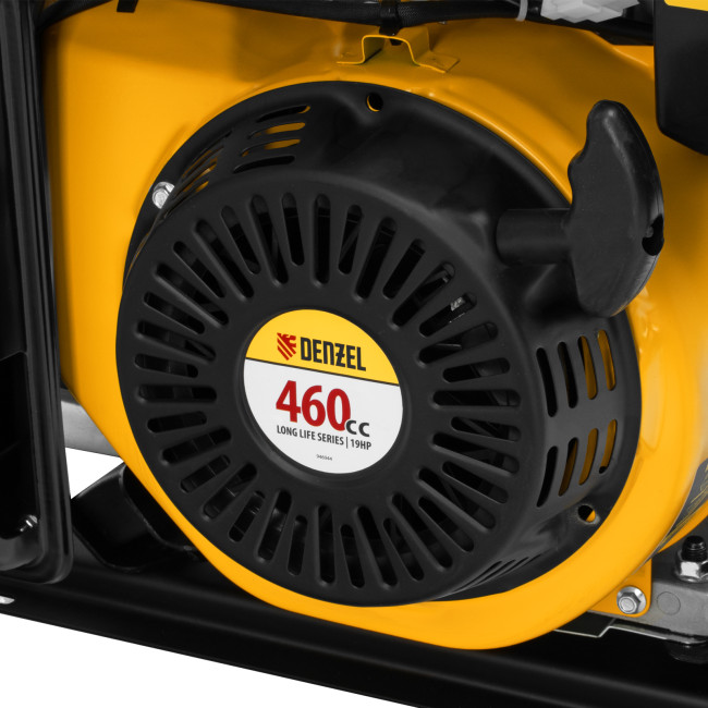 Генератор бензиновый PS 90 ED-3, 9.0 кВт, переключение режима 230 В/400 В, 25 л, электростартер Denzel в Казани