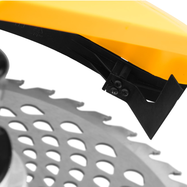 Триммер бензиновый DT-52E, 52 см3, неразъемная штанга, электростартер, состоит из 2 частей Denzel в Казани