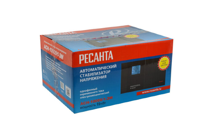 Стабилизатор напряжения РЕСАНТА АСН-10000/1-ЭМ в Казани