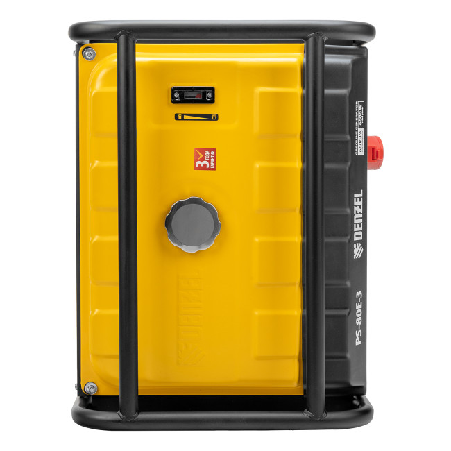 Генератор бензиновый PS 80 E-3, 6.6 кВт, 400 В, 25 л, электростартер Denzel в Казани Генератор бензиновый PS 80 E-3, 6.6 кВт, 400 В, 25 л, электростартер Denzel в Казани