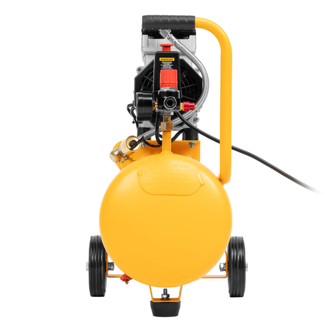 Компрессор DLS950/24 безмаслянный малошумный 950 Вт, 165 л/мин, ресивер 24 л Denzel в Казани Компрессор DLS950/24 безмаслянный малошумный 950 Вт, 165 л/мин, ресивер 24 л Denzel в Казани