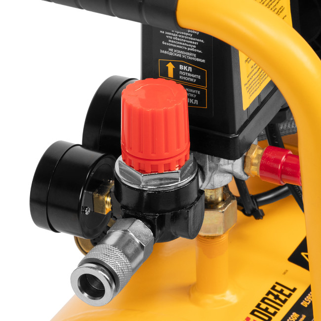 Компрессор DLS950/24 безмаслянный малошумный 950 Вт, 165 л/мин, ресивер 24 л Denzel в Казани Компрессор DLS950/24 безмаслянный малошумный 950 Вт, 165 л/мин, ресивер 24 л Denzel в Казани