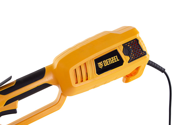 Триммер электрический TE-1220, 1200 Вт, 380 мм, катушка, диск, разборная штанга Denzel в Казани