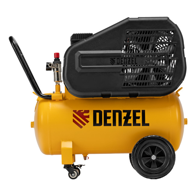 Компрессор воздушный рем. привод BCI 2100/50, 2,1 кВт, 50 литров, 400 л/мин Denzel в Казани