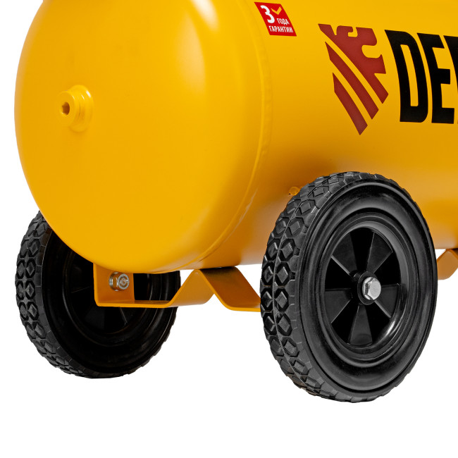 Компрессор воздушный рем. привод BCI 2100/50, 2,1 кВт, 50 литров, 400 л/мин Denzel в Казани