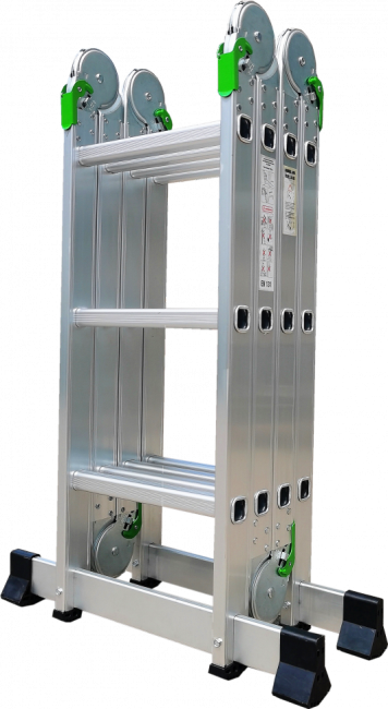 Лестница трансформер алюминиевая 4x5 TM-505 ПРОФФ в Казани