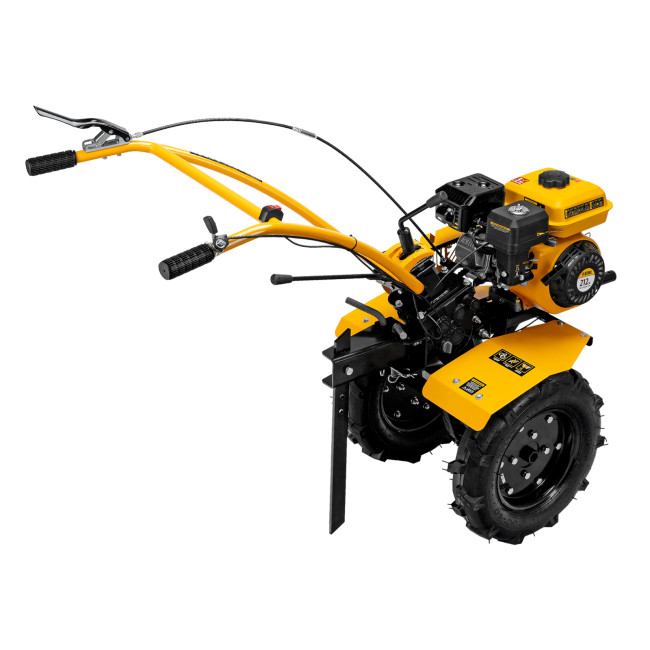 Мотоблок DPT-270S, 7 л.с., ремен.сцеп, фрез 3х4, ШОМ, передачи 2В/1Н Denzel в Казани