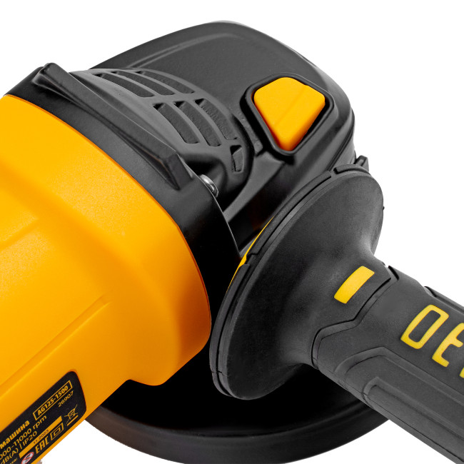 Машина шлифовальная угловая AG125-1500, 1500 Вт, 125 мм, 3000-11000 об/мин Denzel в Казани