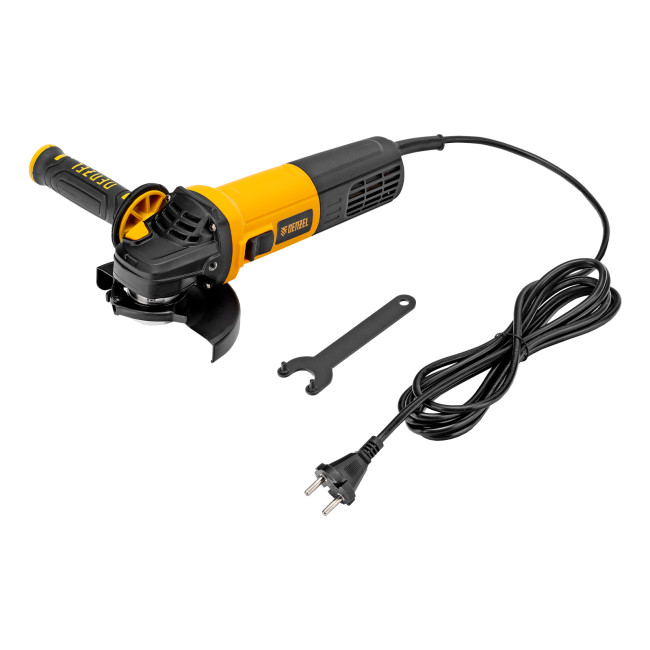 Машина шлифовальная угловая AG125-1500, 1500 Вт, 125 мм, 3000-11000 об/мин Denzel в Казани