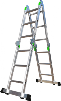 Лестница трансформер алюминиевая 4x4 ТАЛМЕТ/TALMET TM-504 Лестница трансформер алюминиевая 4x4 ТАЛМЕТ/TALMET TM-504