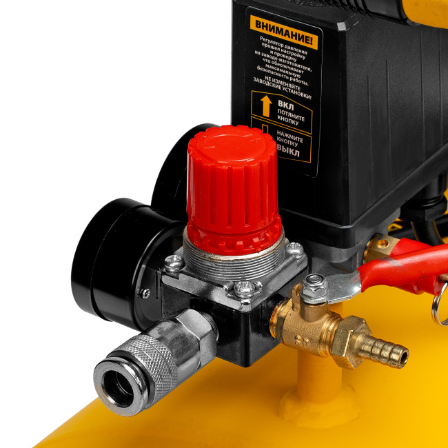 Компрессор воздушный BCI2300/100, ременный привод, 2.3 кВт, 100 литров, 400 л/мин Denzel в Казани