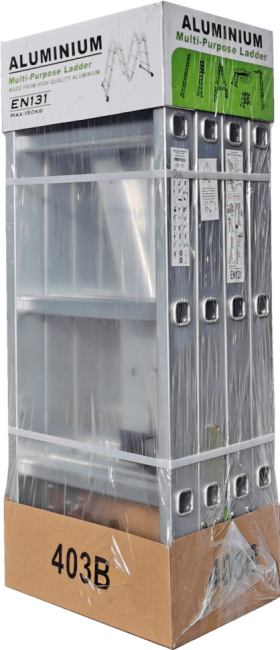 Лестница трансформер алюминиевая 4x5 ТАЛМЕТ/TALMET TM-505 в Казани