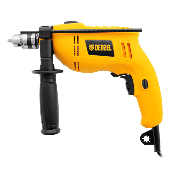 Дрель ударная ID-550, 550 Вт, 0-2900 об/мин, 46400 уд/мин Denzel в Казани