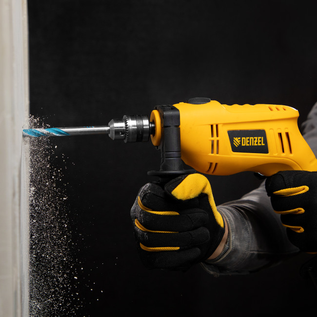 Дрель ударная ID-550, 550 Вт, 0-2900 об/мин, 46400 уд/мин Denzel в Казани
