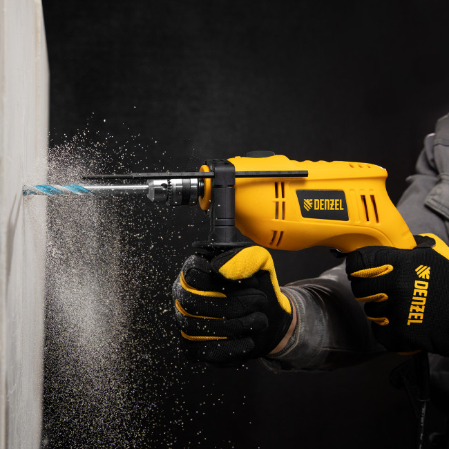 Дрель ударная ID-550, 550 Вт, 0-2900 об/мин, 46400 уд/мин Denzel в Казани