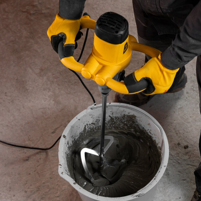 Миксер строительный EM-1-1600, 1600 Вт, 180-460/300-750 об/мин Denzel в Казани