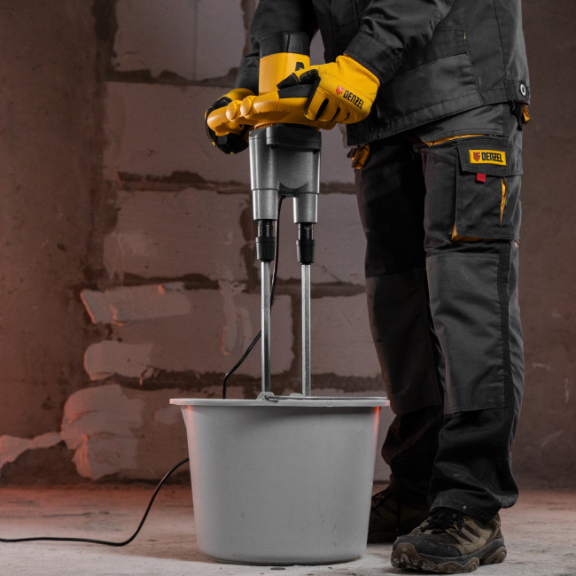 Миксер строительный EM-2-1600, 1600 Вт, 200-480/250-680 об/мин Denzel в Казани