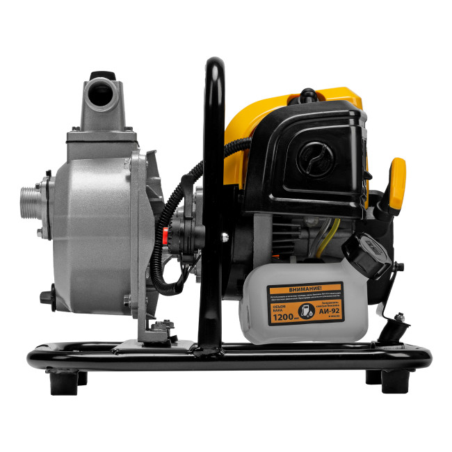 Мотопомпа бензиновая для чистой воды PX-25, 52 см3, 1", 170 л/мин, глуб 8 м, напор 30 м Denzel в Казани