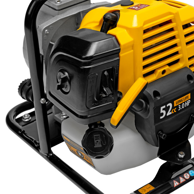 Мотопомпа бензиновая для чистой воды PX-25, 52 см3, 1", 170 л/мин, глуб 8 м, напор 30 м Denzel в Казани