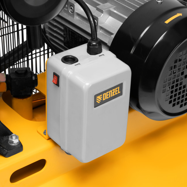 Компрессор воздушный рем. привод BCV 5500-T/200, 5,5 кВт, 200 литров, 850 л/мин Denzel в Казани