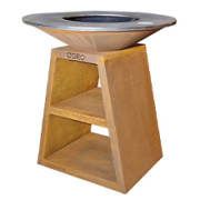 Уличный гриль Coeo TRIO 82 - CORTEN