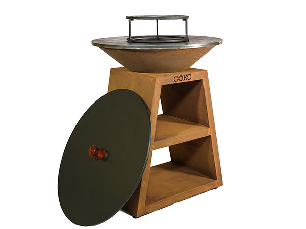 Уличный гриль Coeo TRIO 82 - CORTEN в Казани