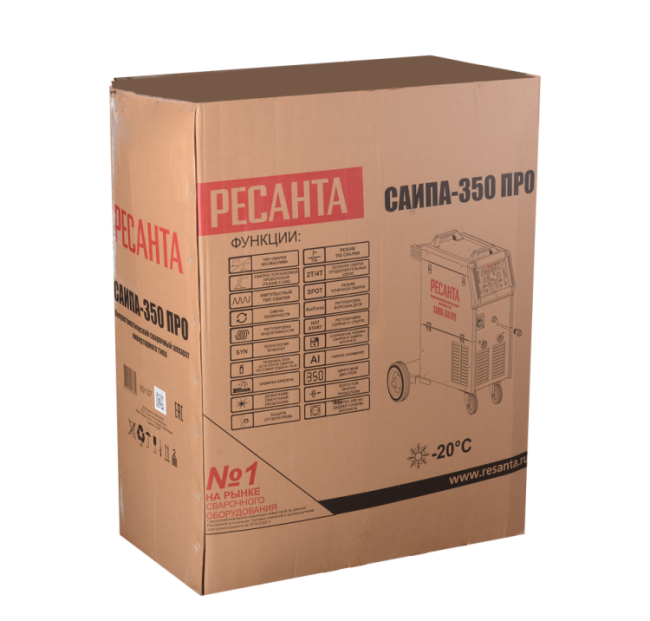 Сварочный полуавтомат Ресанта САИПА-350 ПРО (MIG/MAG) в Казани