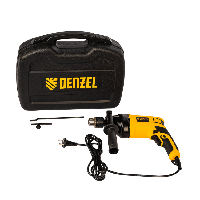 Дрель ударная ID-850, 850 Вт, 0-3000 об/мин, 48000 уд/мин Denzel в Казани