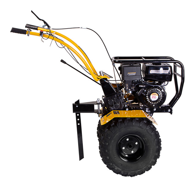 Мотоблок DPT-370-PRO, 7 л.с, ременное сцепление, ширина 90 см, глубина 35 см, фрез 3 х 4, ШОМ, передачи 4В/2Н Denzel в Казани